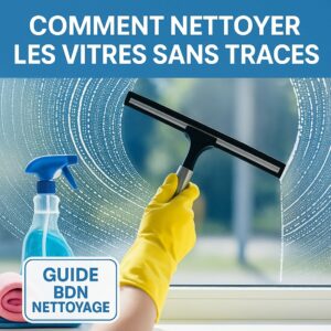 Comment nettoyer les vitres sans traces
