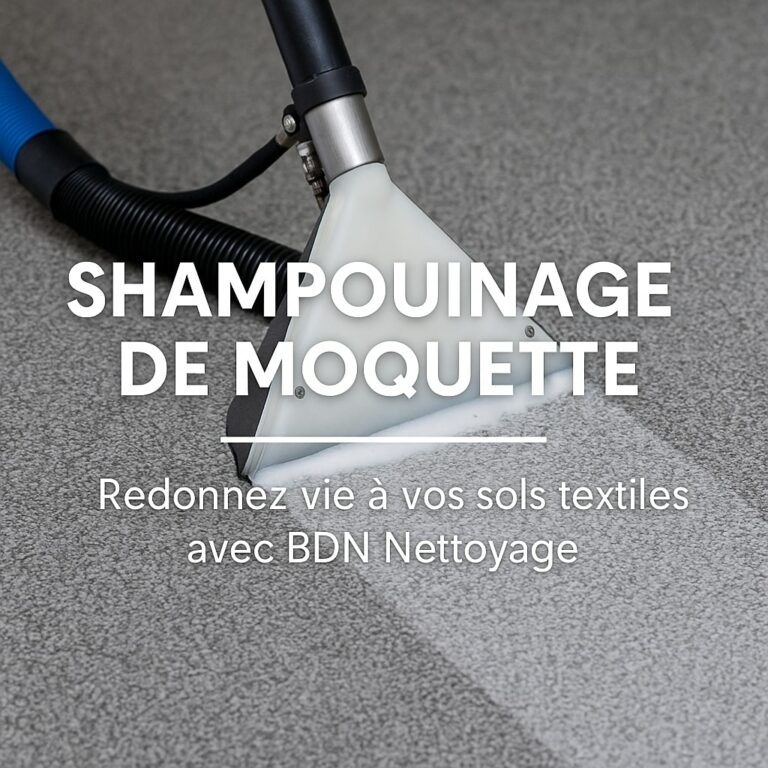shampouinage de moquette