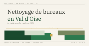 Nettoyage de bureaux en Val d'Oise — guide pour dirigeants de PME, BDN Nettoyage