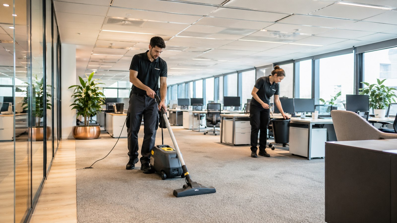 Nettoyage de bureaux à Taverny par BDN Nettoyage — équipe dédiée Val d'Oise
