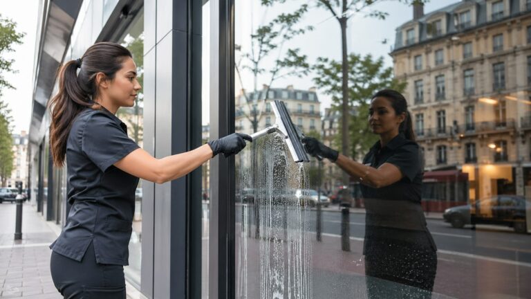 Nettoyage et entretien des vitres d'une copropriété en Val-d'Oise par BDN Nettoyage